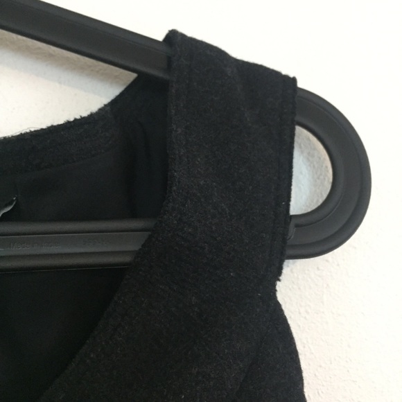 NWT Theory Charcoal Melange heavy wool twill dress - Picture 8 of 12